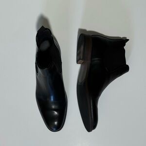 NORDSTROM CHELSEA BOOT blk size 10.5 (fits like 11)